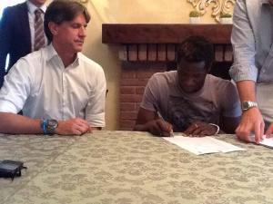 Ascoli, in prova Alhassan <br> Fiorin: «A Parma senza paura»