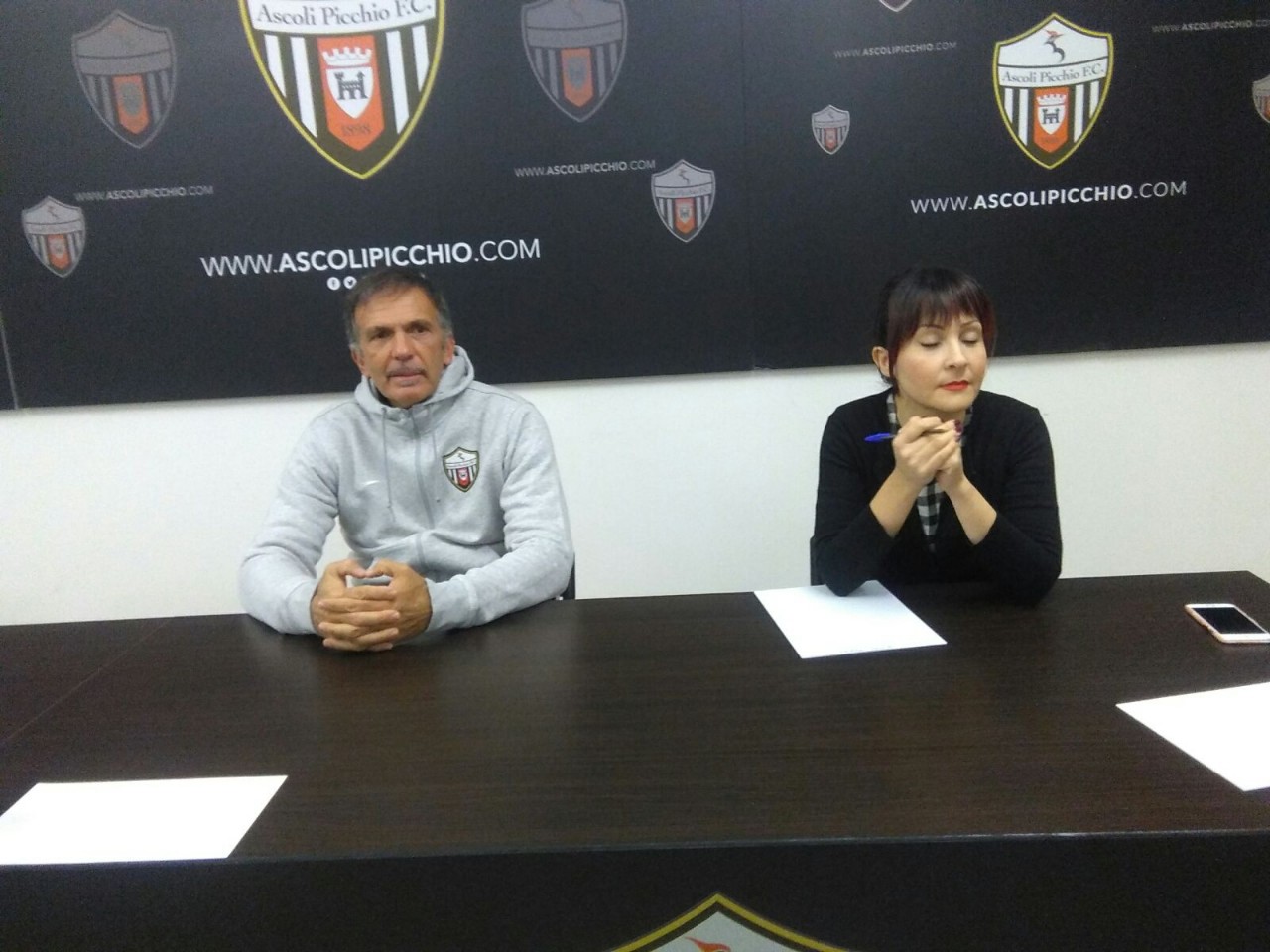 Ascoli-Foggia, mister Fiorin: <br> «Sarà battaglia, e dobbiamo vincerla»
