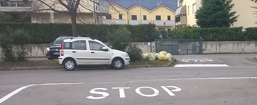 Magia al Marino, <br> ricompare la segnaletica