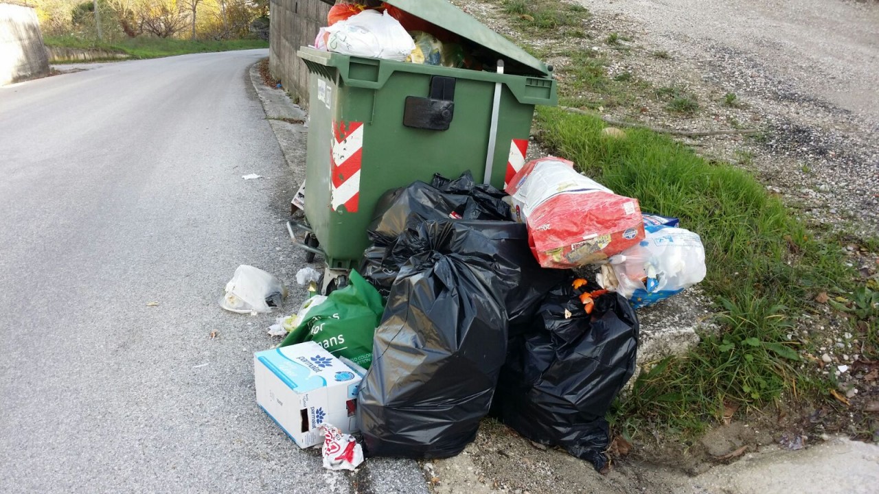 Differenziata fai da te: <br> Rosara la meta degli incivili