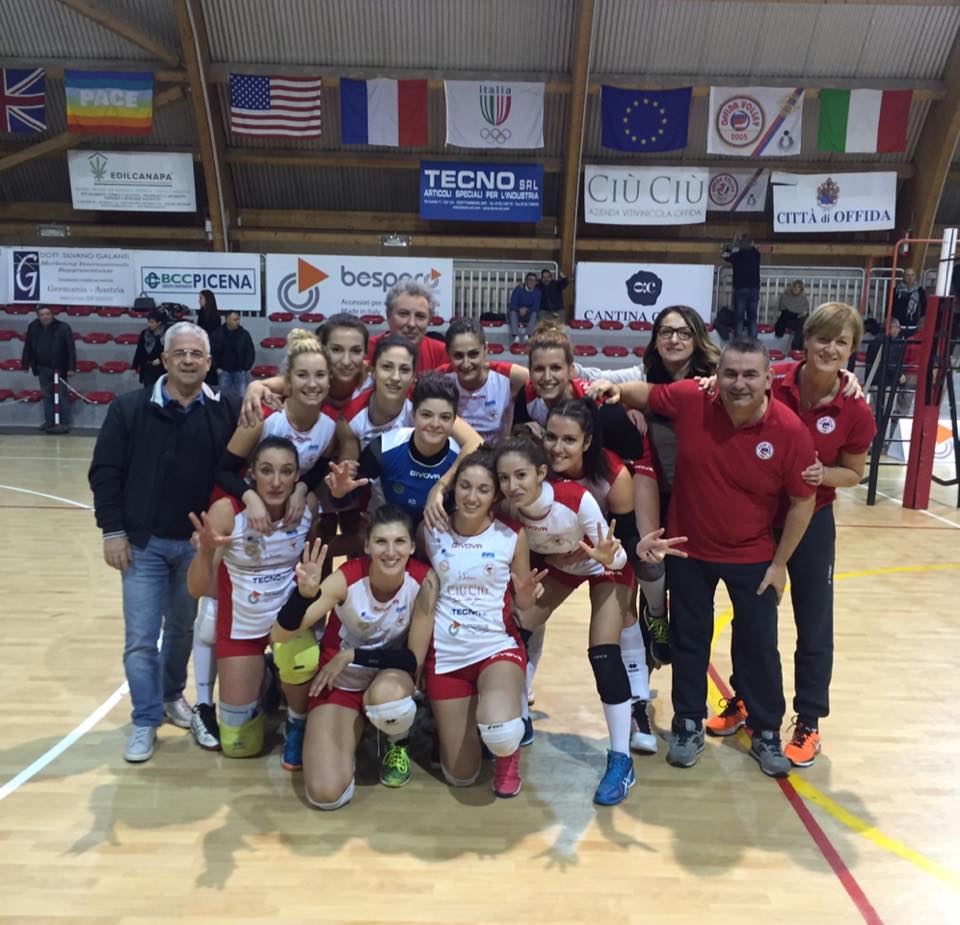 Ciu Ciu Offida <br> sempre al comando
