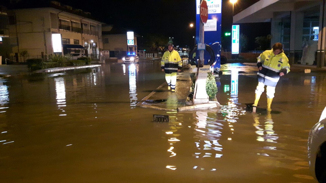 “Io non rischio”: <br> Protezione civile alla Rotonda <br> per parlare alla gente