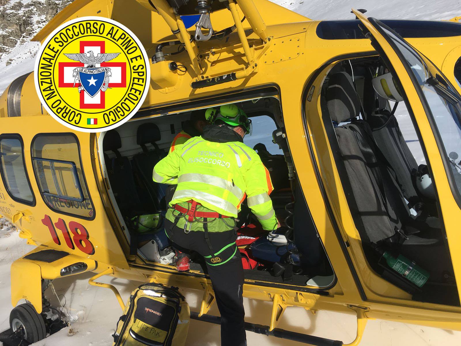 In montagna senza attrezzatura, <br> feriti due escursionisti ascolani <br> <span> (Foto e video) </span>