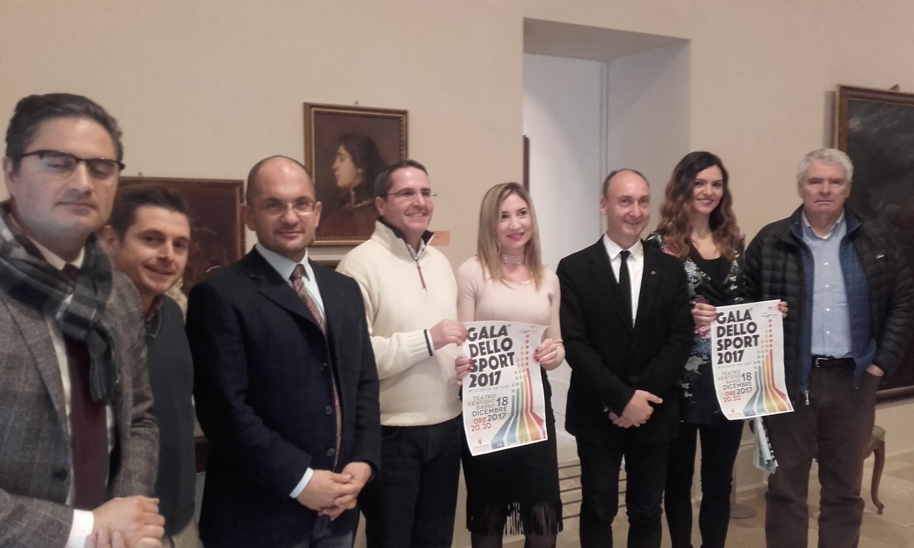 Galà dello Sport 2017 <br> Gli oscar a Fenati e Travaglia <br> Il Ventidio come uno stadio