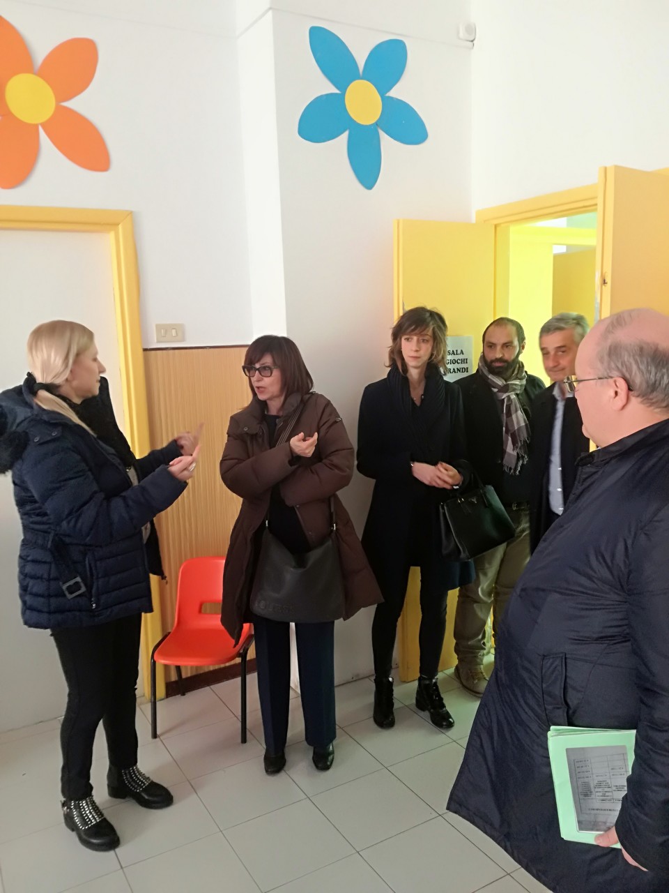 L’assessore Bravi in visita al Sacro Cuore: <br> «Cinque milioni per la fascia 0-6» <br> <span> Foto </span>
