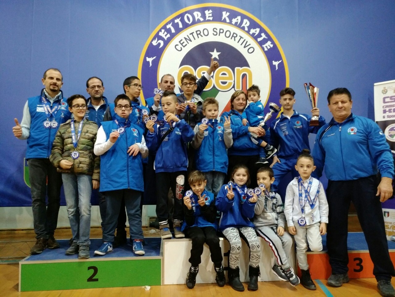 Il Karate Club Offida <br> brilla anche a Fidenza