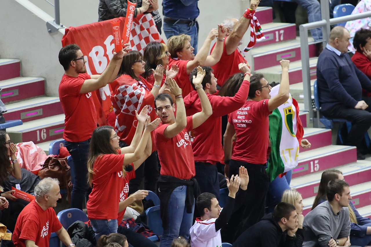 Lube ko con onore, <br> <span> Civitanova seconda al mondo </span>
