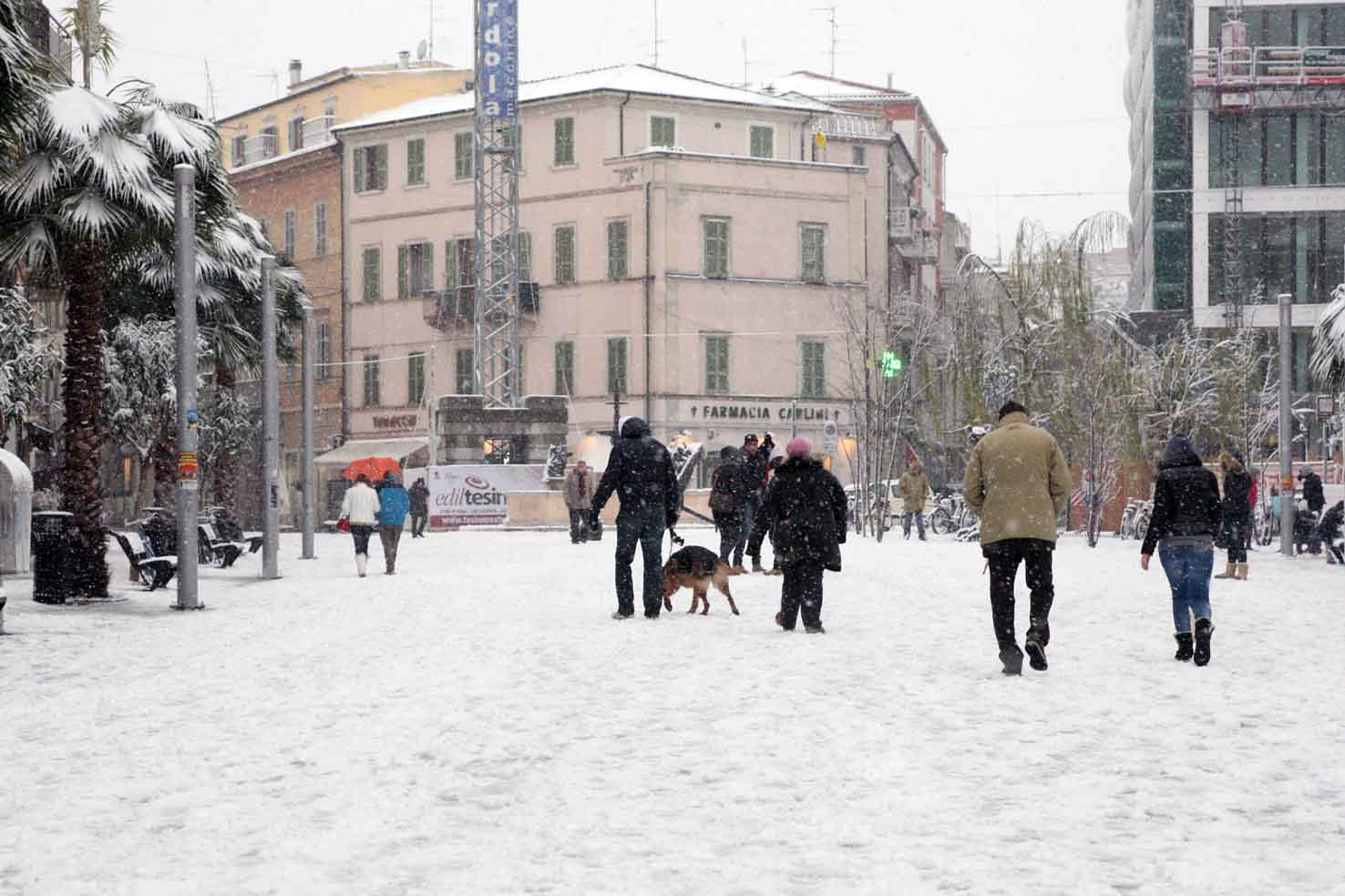 Ottanta mezzi e cento operatori <br> pronti a entrare in azione <br> in caso di emergenza neve