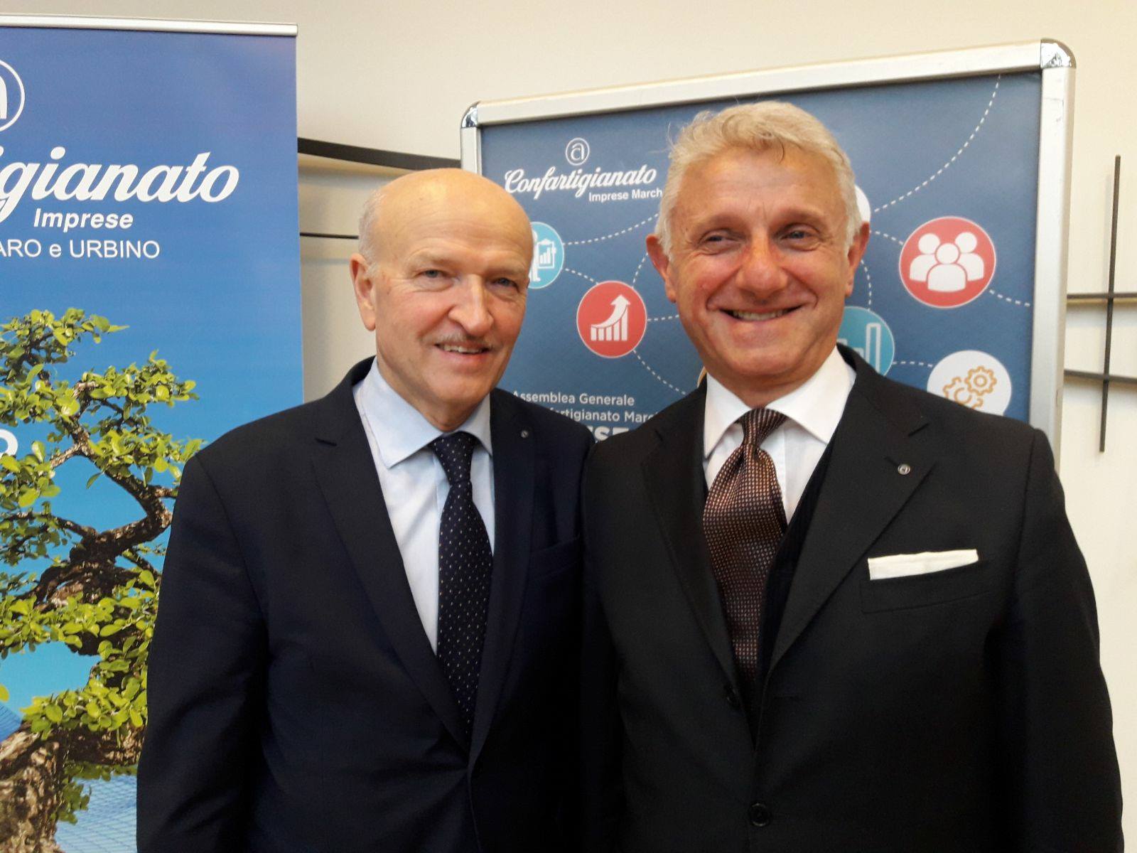 Confartigianato Marche: <br> Giuseppe Mazzarella presidente