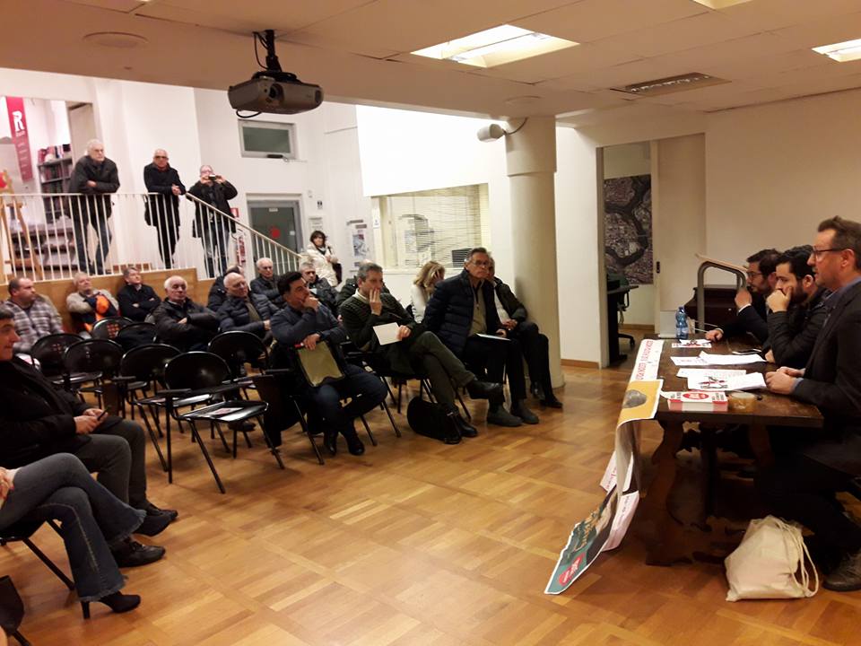 Busilacchi apre la sede di LeU <br> Agostini e Tizzoni per il Parlamento