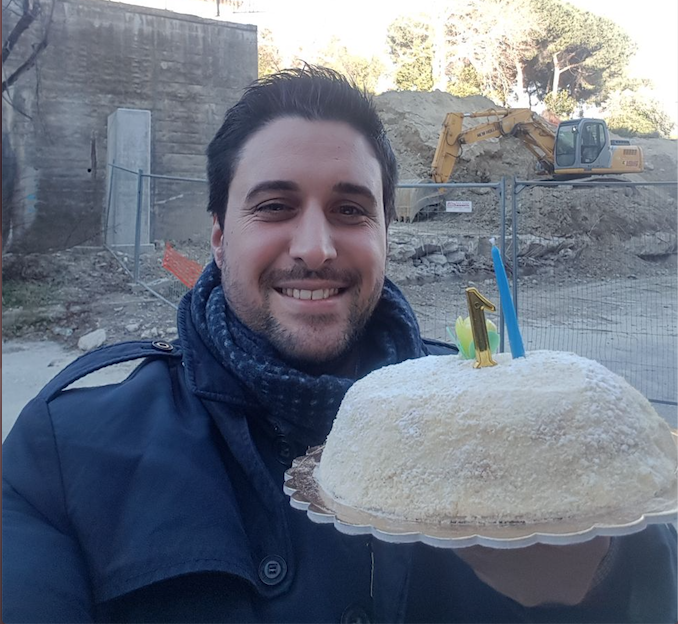 Festeggiata la “caduta del muro” <br> Un anno fa il crollo a Monticelli