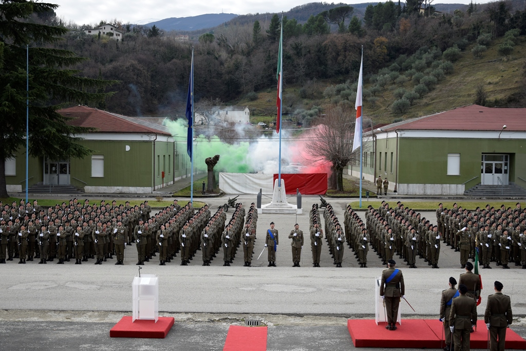 Hanno gridato “lo giuro” <br> 345 soldati del 235° Rav Piceno