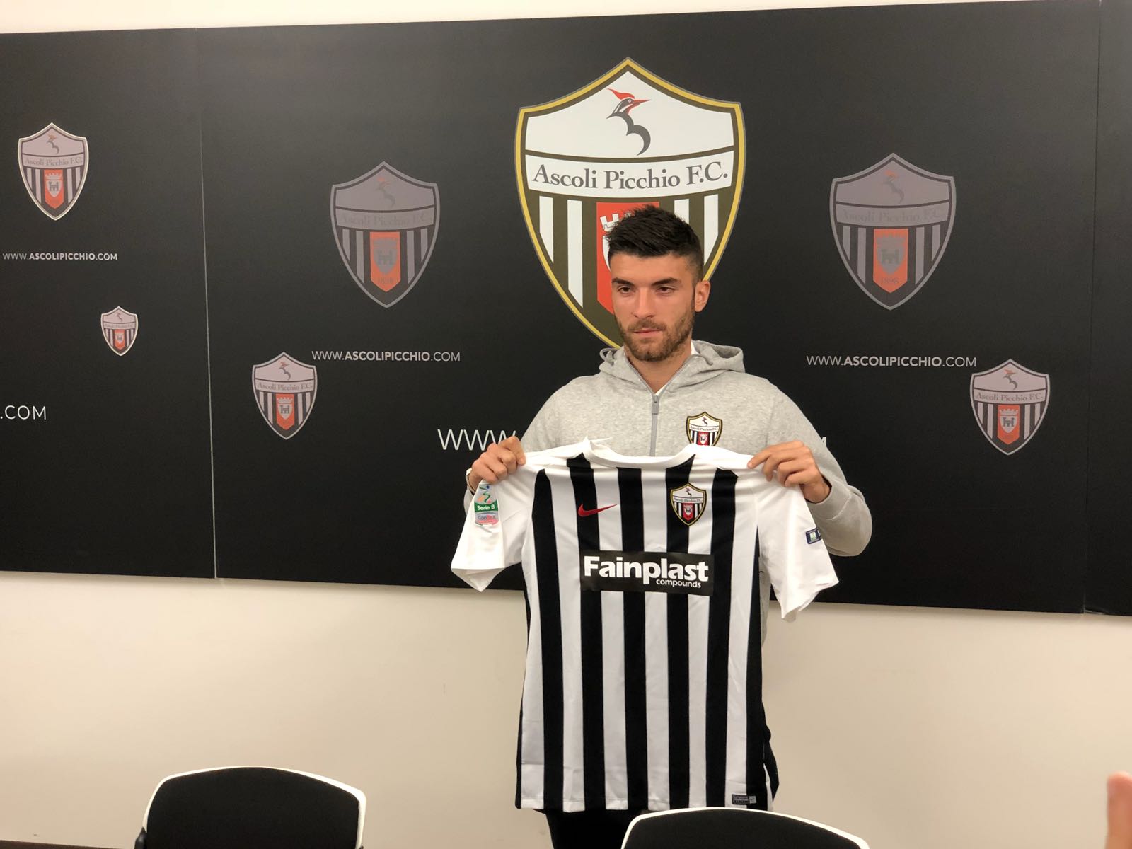 Ascoli, Monachello è carico: <br> «Non vedo l’ora di giocare» <br> E si presenta subito con un poker di gol