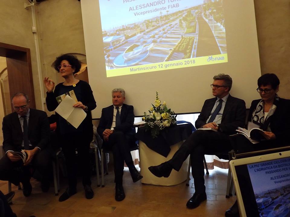 Decollata la “Ciclovia Adriatica” <br> 4 milioni per i Comuni interessati <br> <span> (Foto)