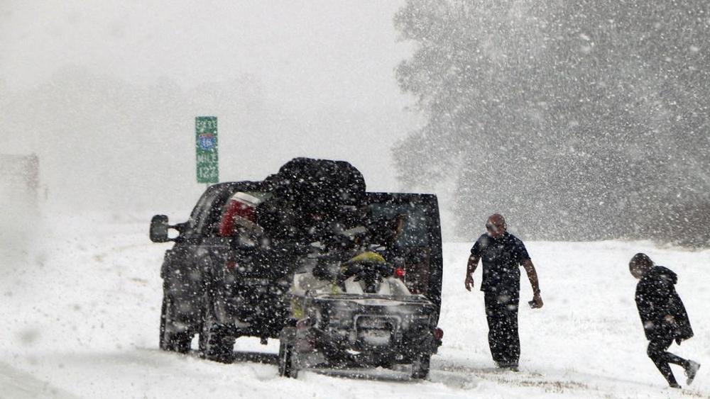 Medico dell’ospedale di San Benedetto <br> bloccato a New York da “bomb cyclone”