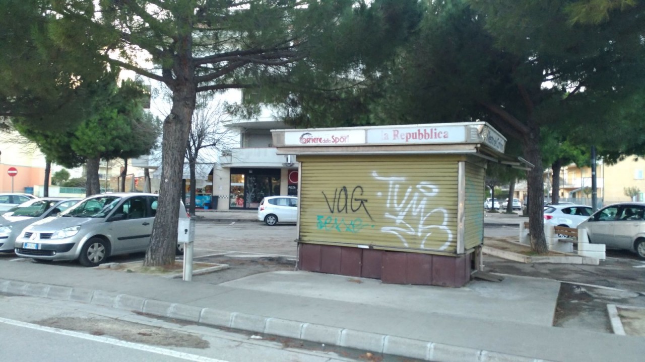 C’era una volta un’edicola <br> e una rivendita di frutta e verdura