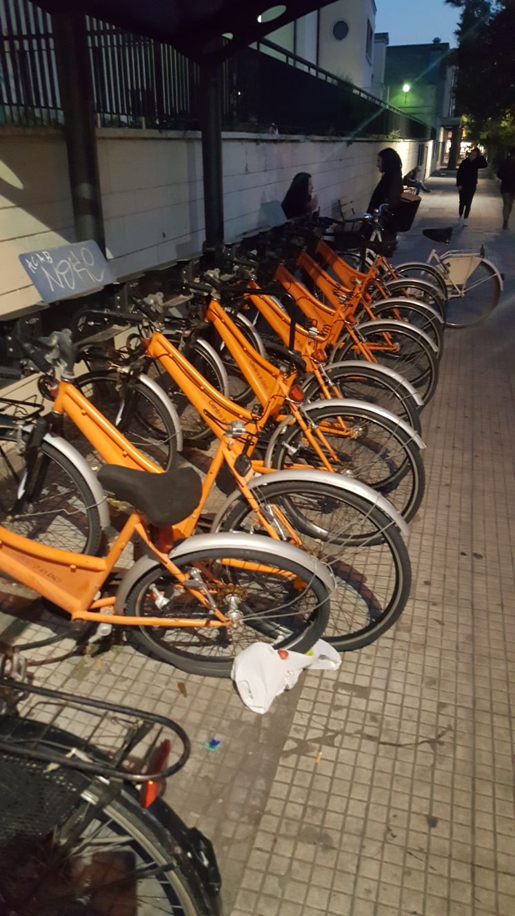 Bike sharing in mano ai vandali <br> a due passi dalla stazione