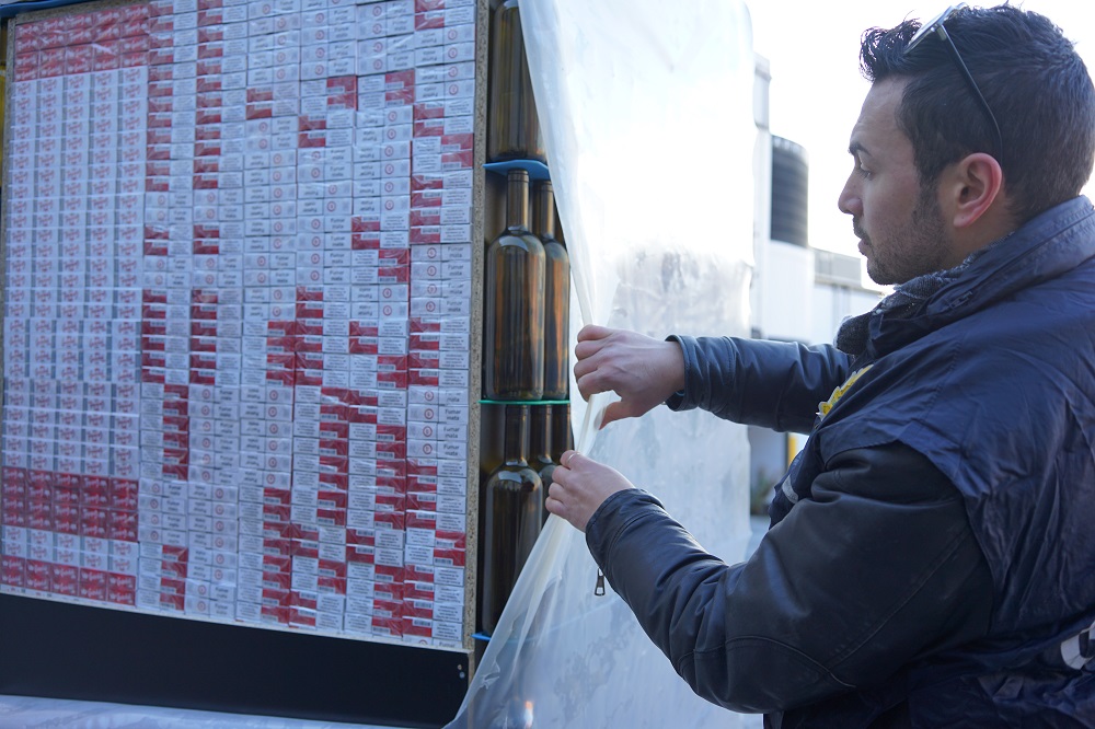 Bionde di contrabbando, <br> sequestro record di 5 tonnellate (Foto)