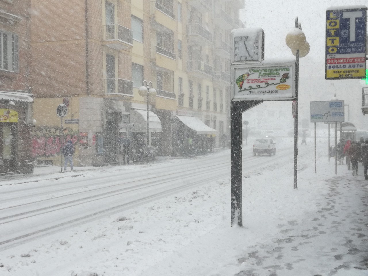 Burian, attivo piano neve ospedali