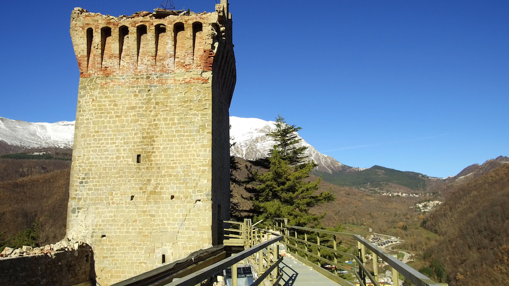 La Rocca di Arquata riparte, <br> entro maggio la messa in sicurezza