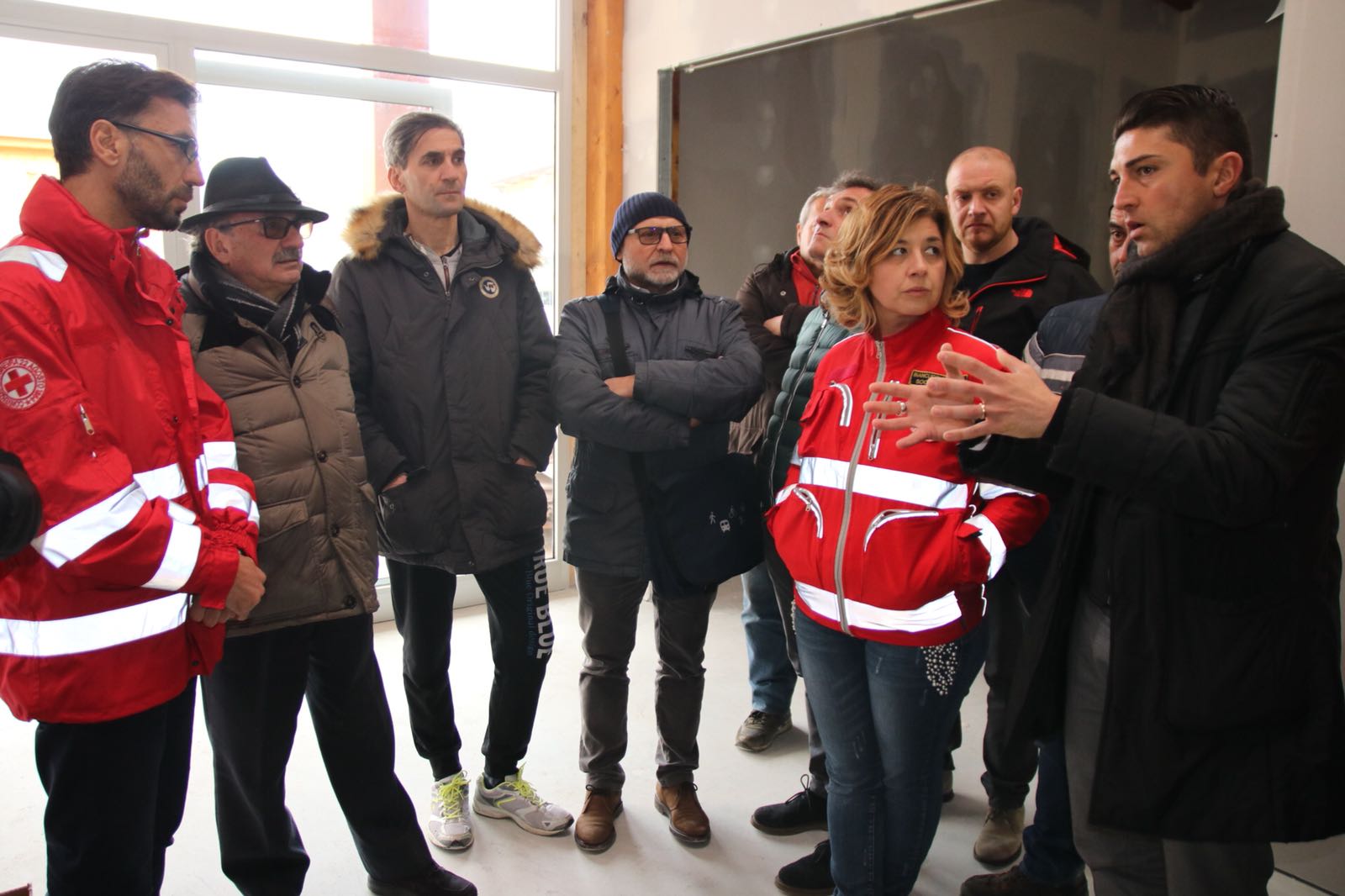 Arquata vuole rialzarsi <br> Croce Rossa e artigiani insieme <br> per la nascita della cittadella