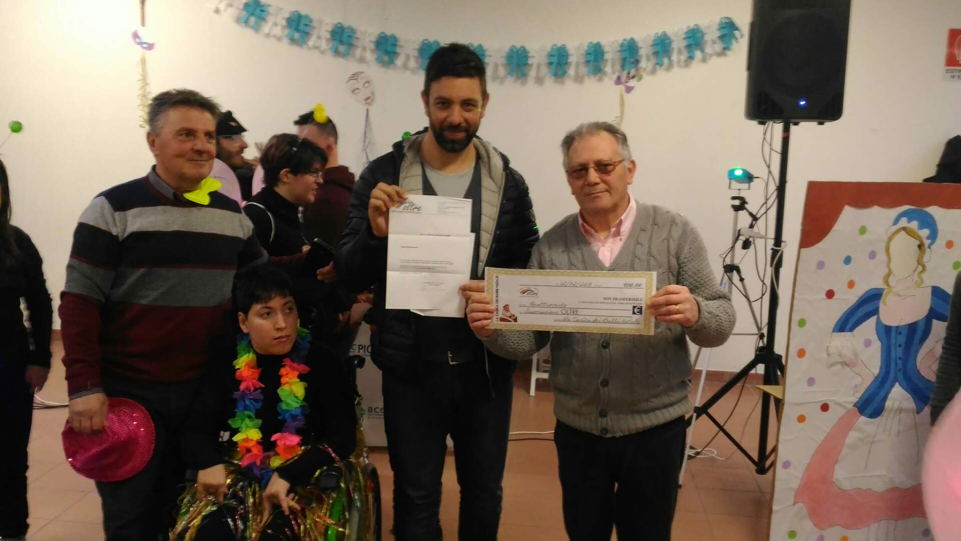 Babbi Natale anche a Carnevale <br> Quest’anno la raccolta fondi <br> va all’Associazione “Oltre”