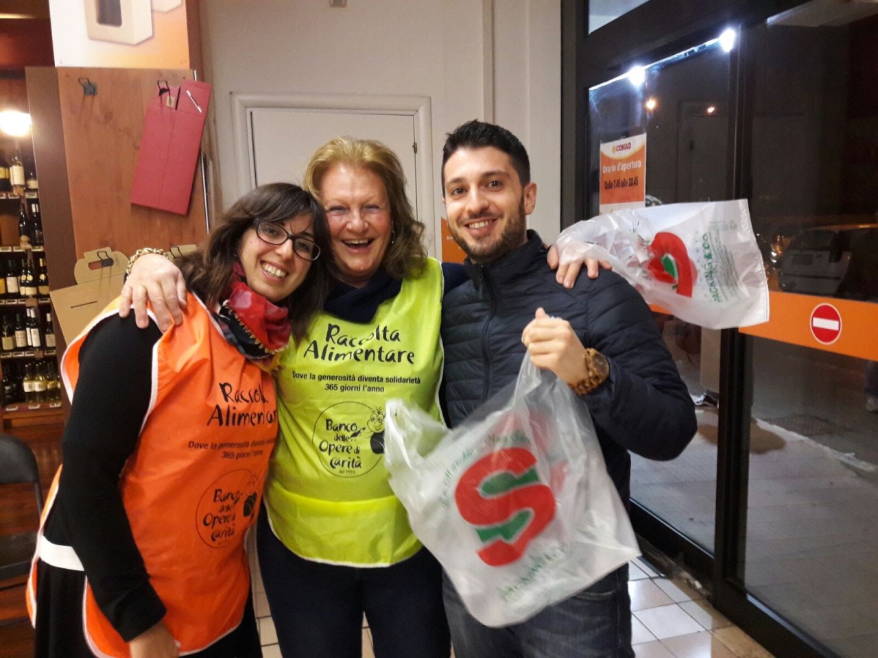 Torna la colletta alimentare <br> per donare cibo a chi non lo ha