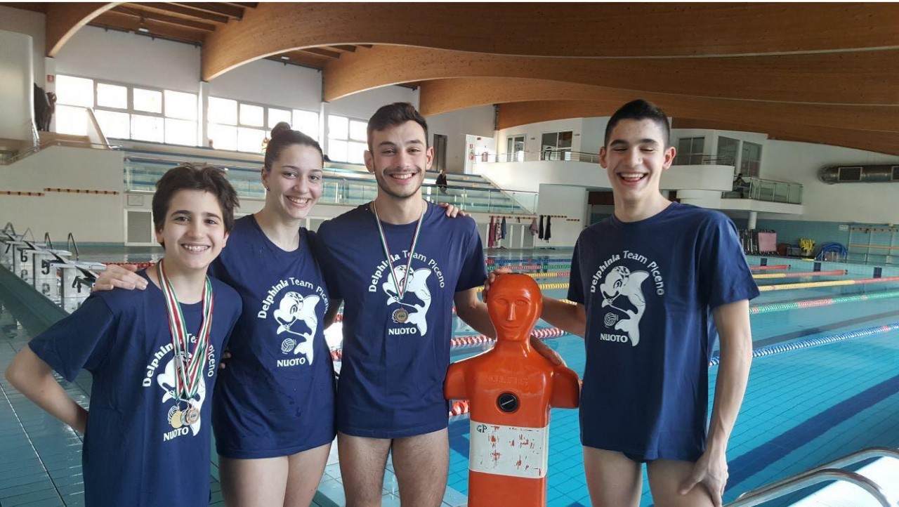 Delphinia Team leader <br> anche nel salvamento