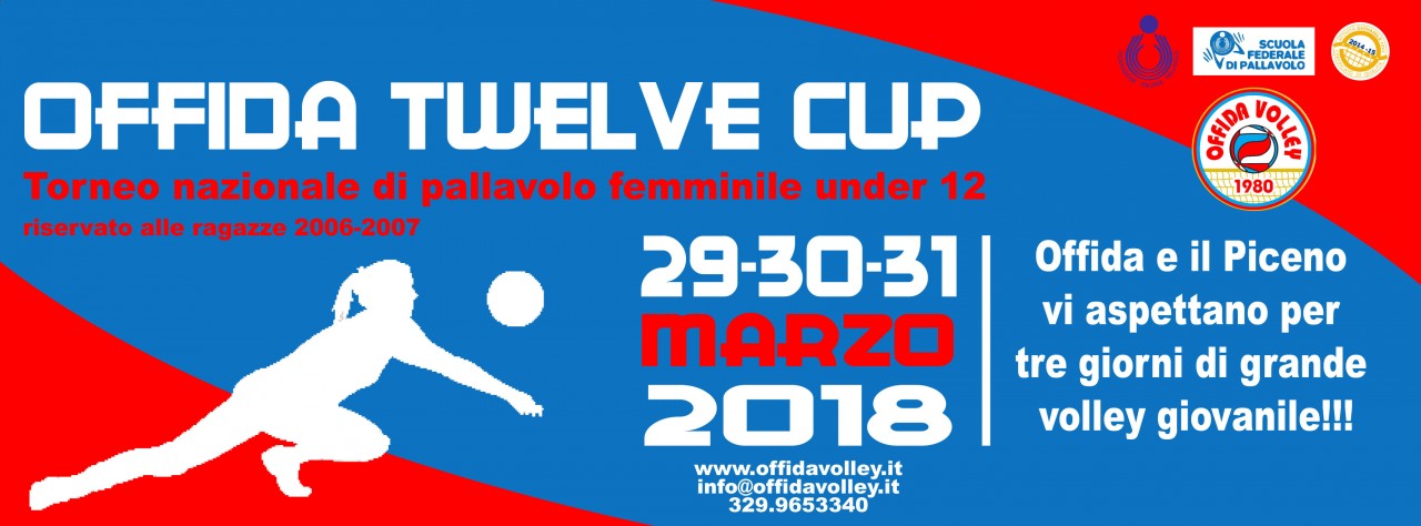 “Offida Twelve Volley Cup” <br> Opportunità per baby pallavoliste
