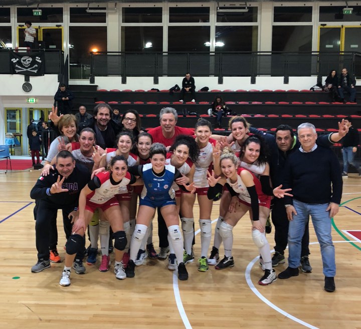 Offida Volley espugna <br> Gabicce con un netto 0-3 <br> Prosegue la marcia in vetta