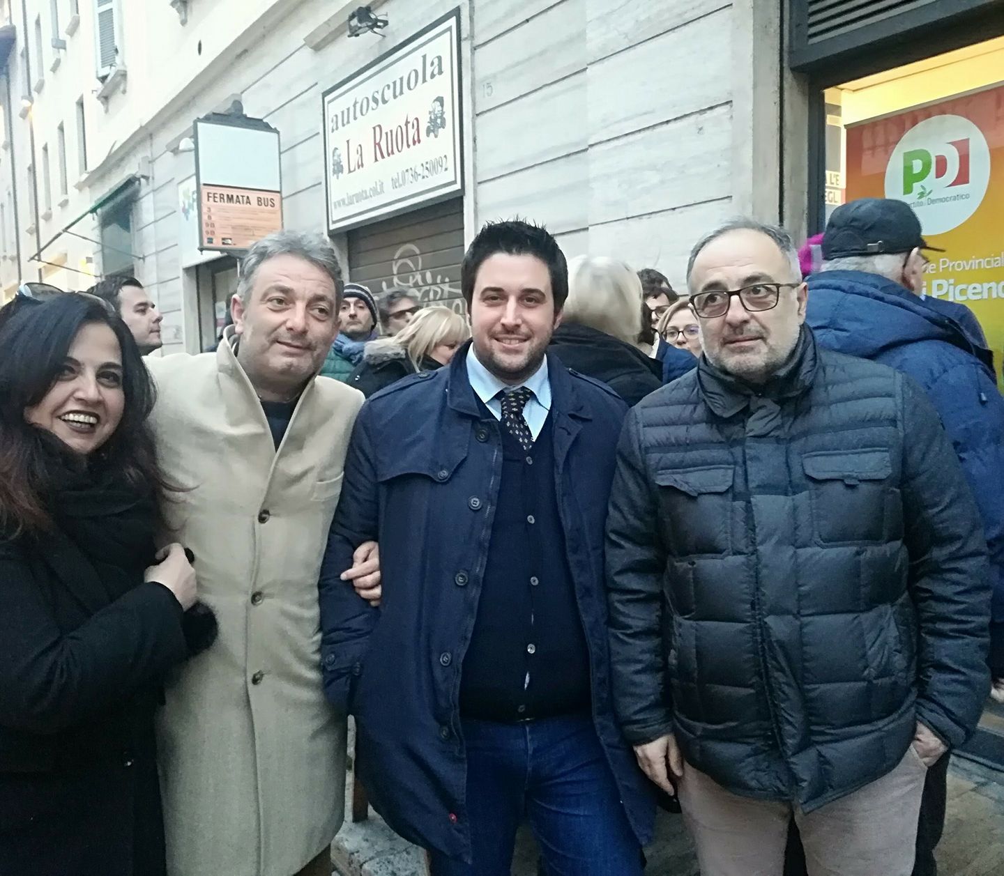 Il Pd inaugura la sede elettorale <br> «Corso Trieste ci porta fortuna»