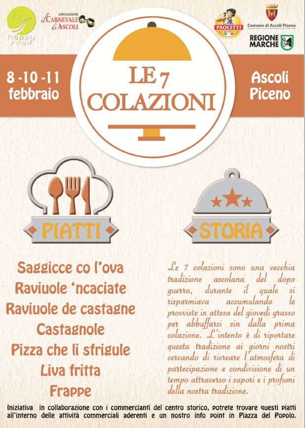 Tornano le sette colazioni <br> Domenica sera si balla in piazza