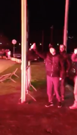 Luca Fanesi è tornato a casa <br> Festa a sorpresa degli ultras