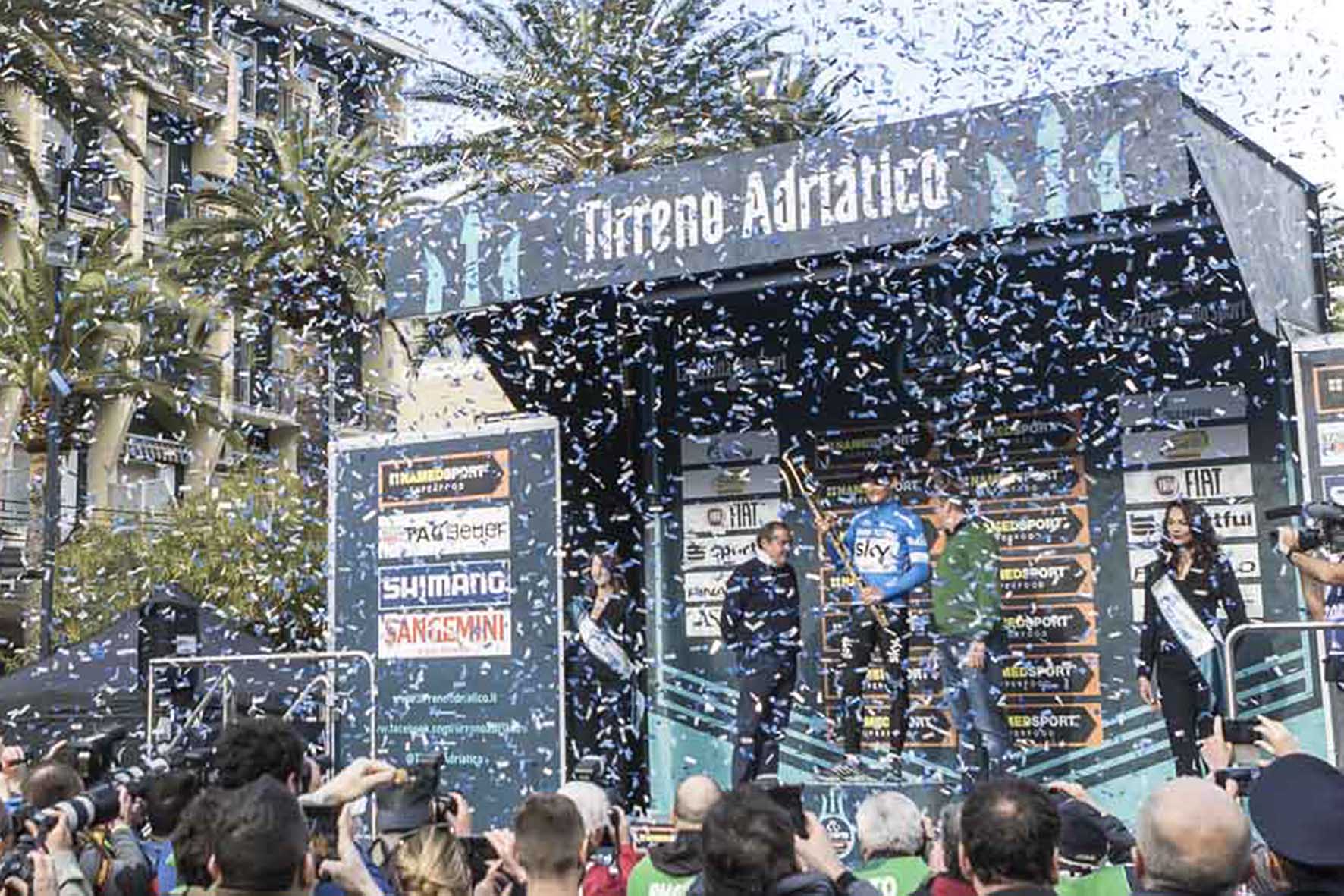 Tirreno-Adriatico numero 54, <br> big pronti a scattare: <br> gran finale a San Benedetto <br> con la crono del 19 marzo