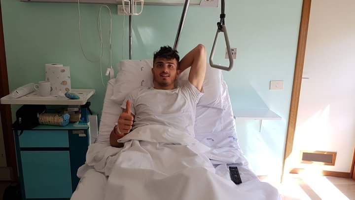 Ascoli, Carpani operato a Perugia<br> Sarà pronto per l’inizio <br> del prossimo campionato