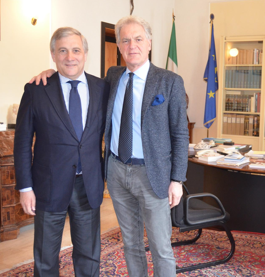 «Tajani candidato premier» <br> La soddisfazione di Celani