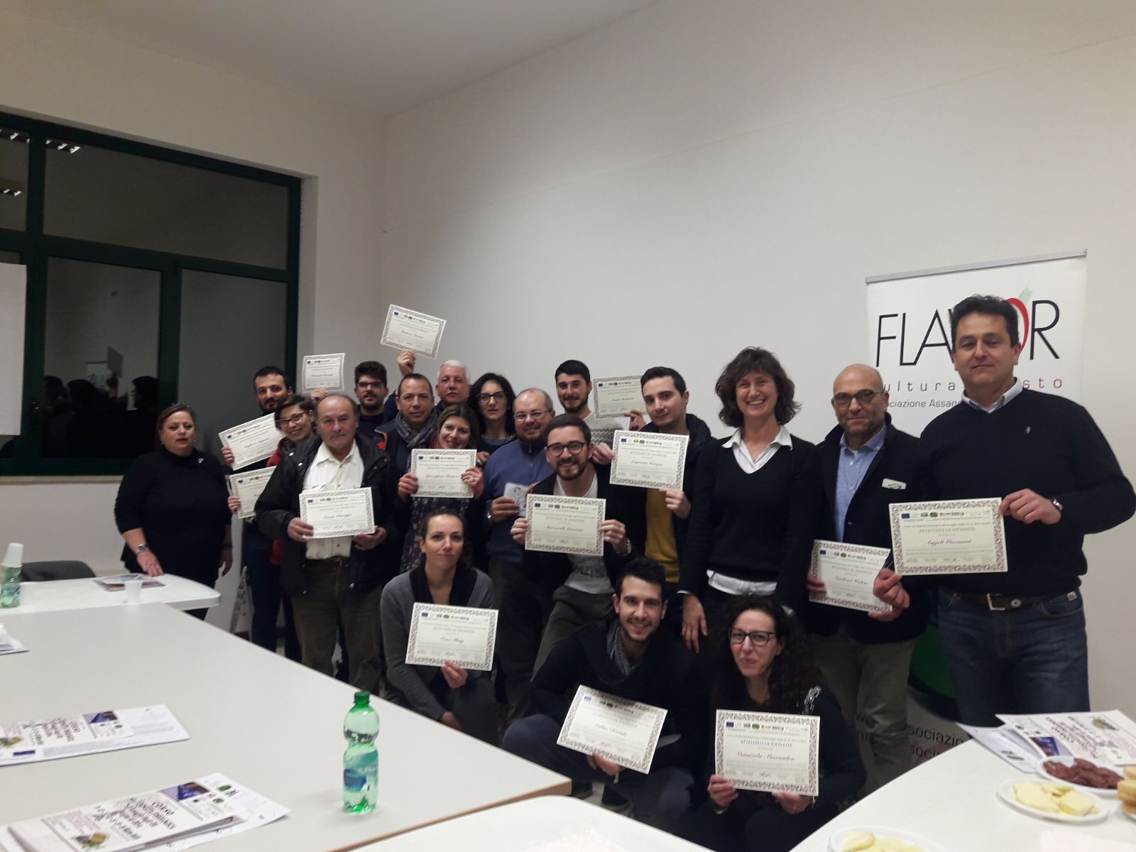 Assaggiatori di olio si diventa <br> Bilancio ok per il corso CdC