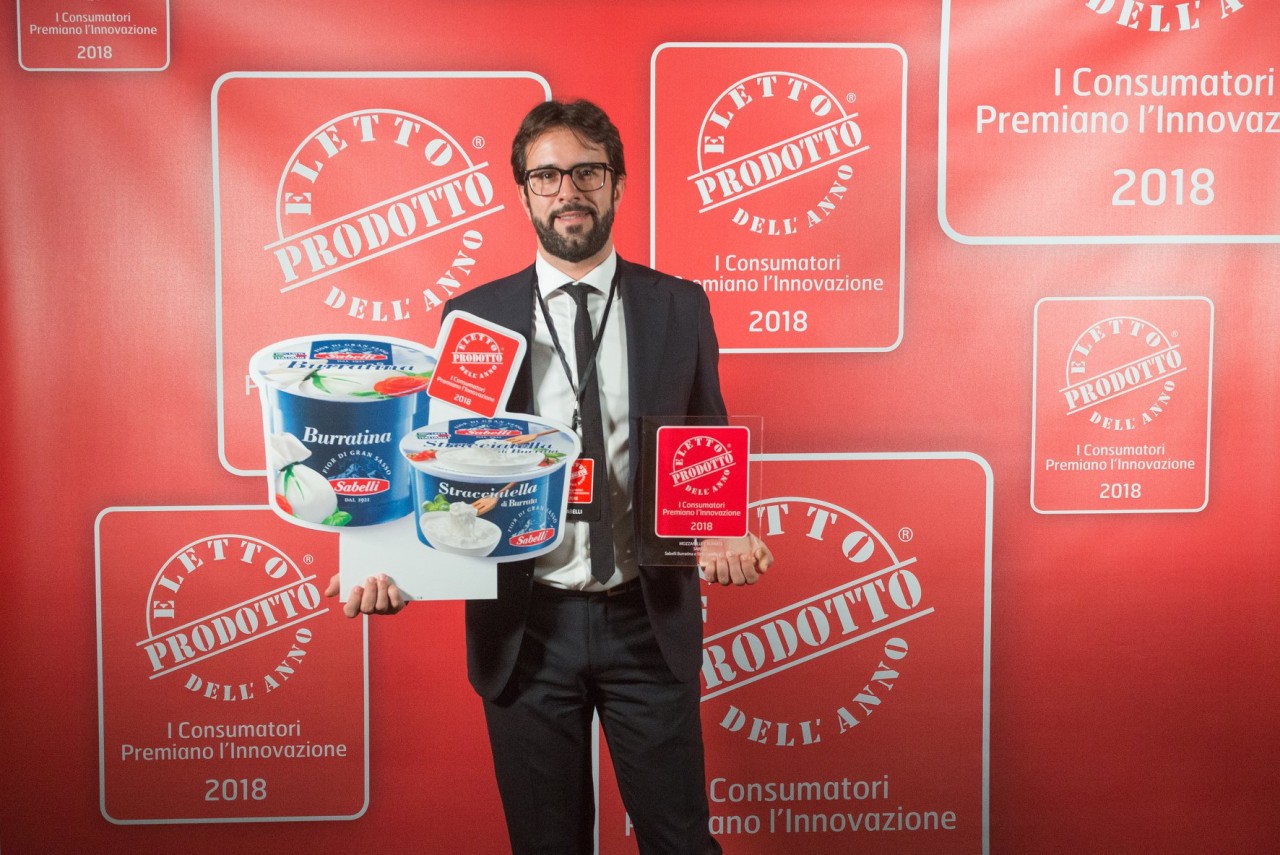 E’ ascolana la “burrata” dell’anno <br> Sabelli stravince a Milano