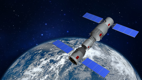 La stazione spaziale cinese <br> si è disintegrata nel Pacifico