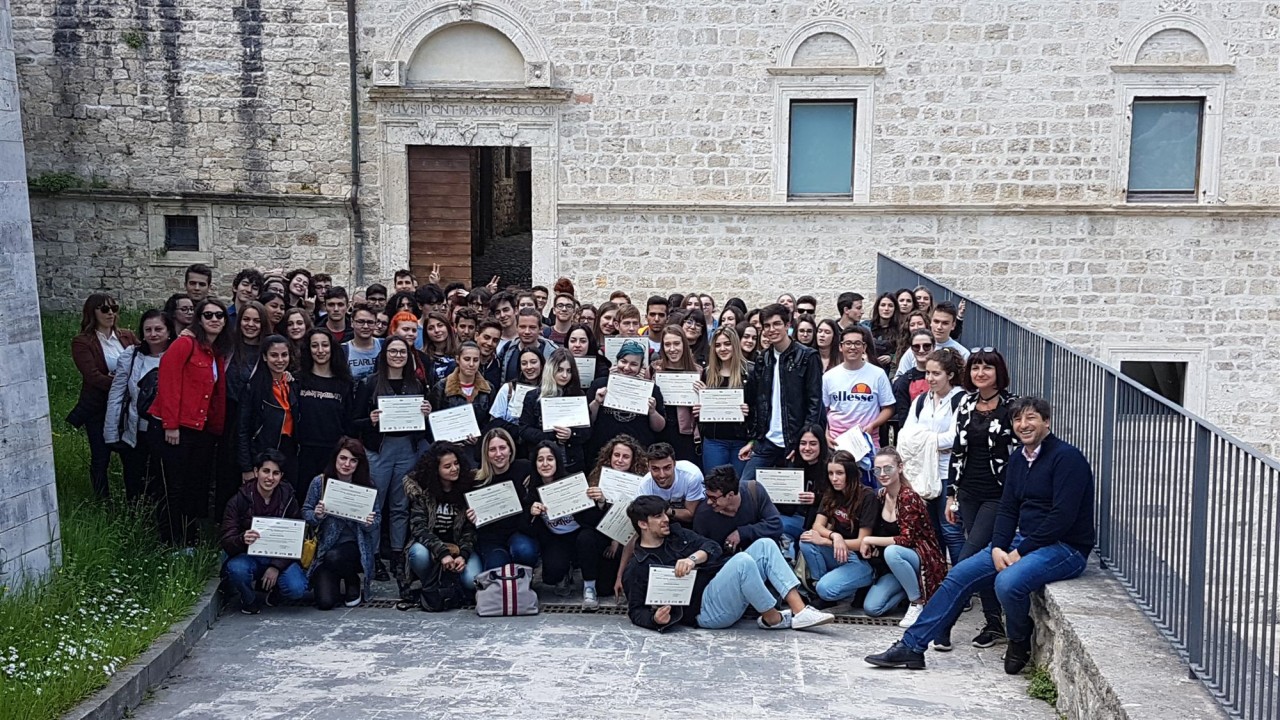 Erasmus Recircle, oltre 120 <br> studenti alla Cartiera Papale