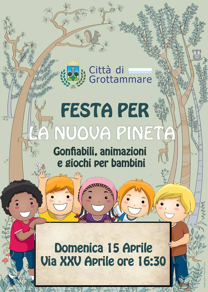 Appuntamenti in pineta, <br> si comincia in via XXV Aprile