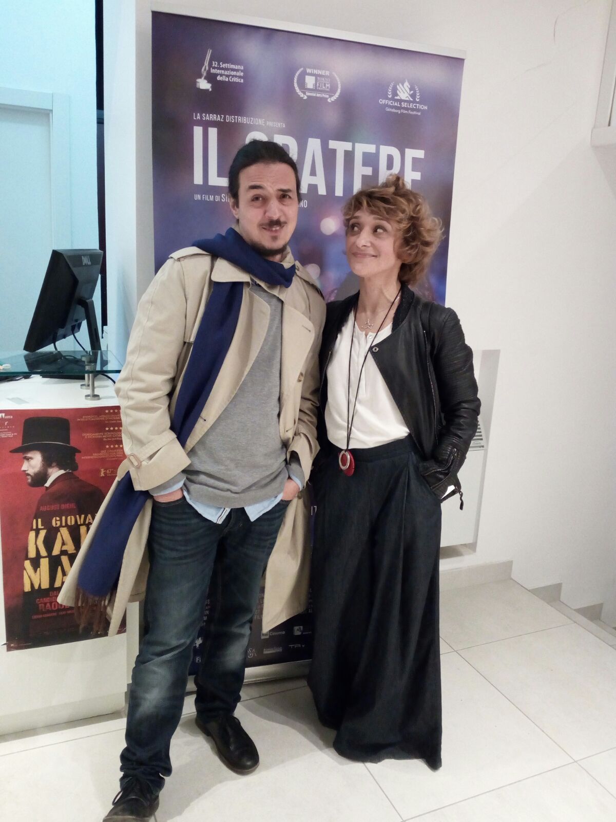 Cinema gremito per “Il cratere” di Silvia Luzi <br> Sharon Caroccia presto tra gli studenti