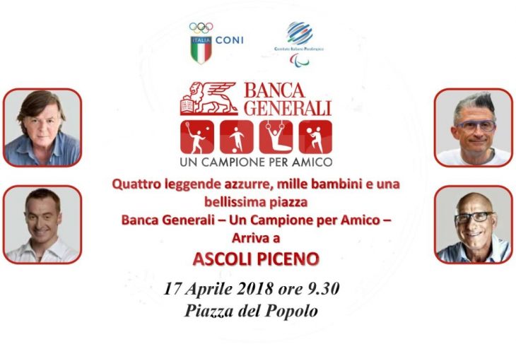“Un campione per amico” <br> Poker d’assi tra le cento torri
