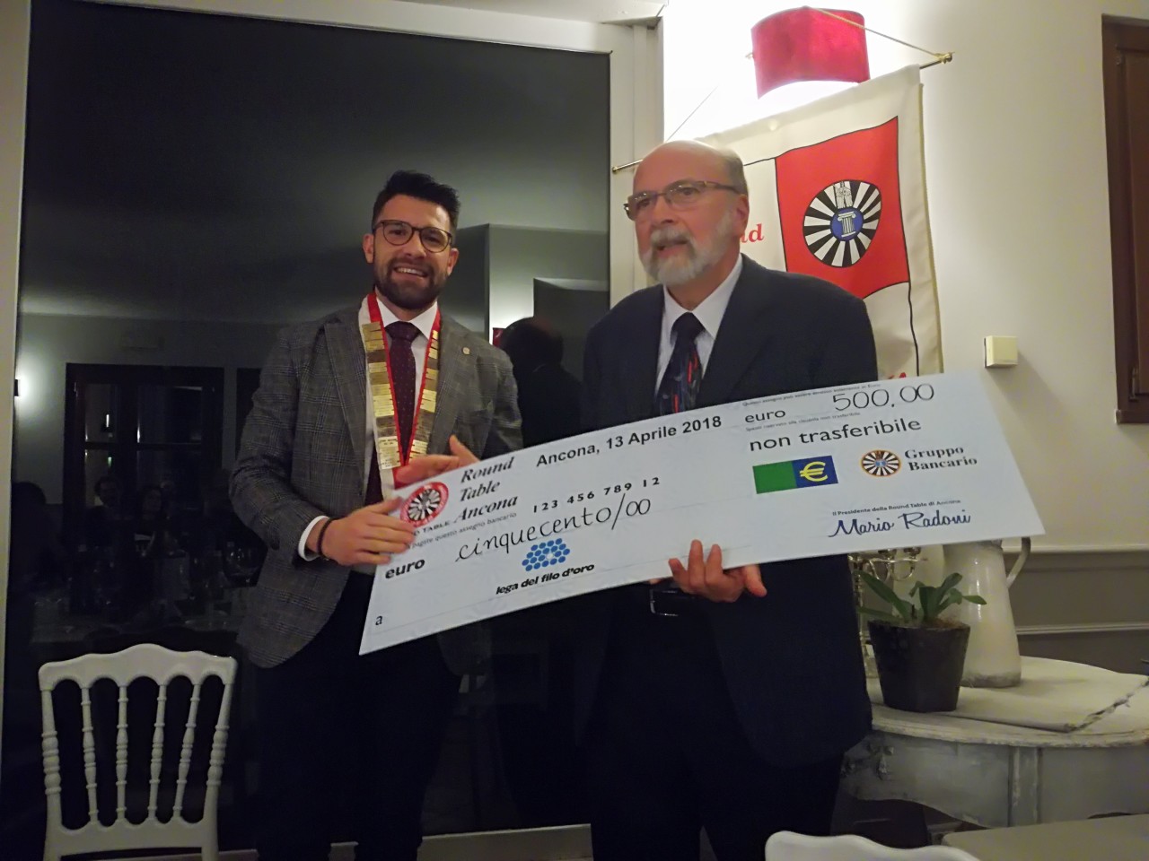 Round Table Ancona e Ascoli unite <br> per aiutare la Lega del Filo d’Oro