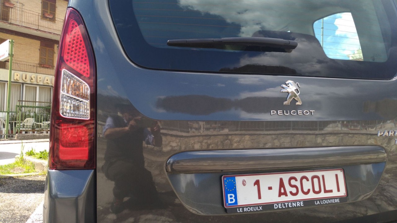 Ascoli e il suo ambasciatore speciale <br> Lo dice anche la targa dell’auto