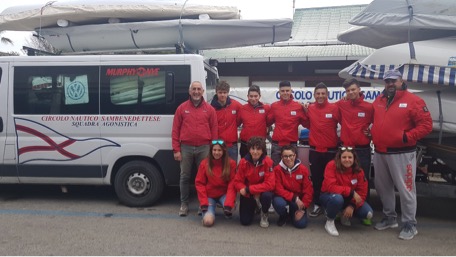 Il Circolo Nautico Sambenedettese <br> ai Campionati Europei <br> Laser cat. 4.7 di Patrasso in Grecia