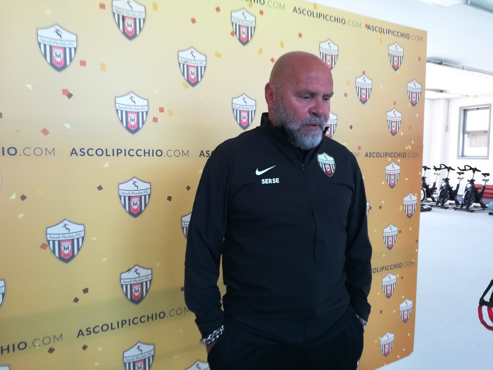 Cosmi: «Contro l’Entella <br> voglio un Ascoli coraggioso, <br> attento e con i nervi saldi»