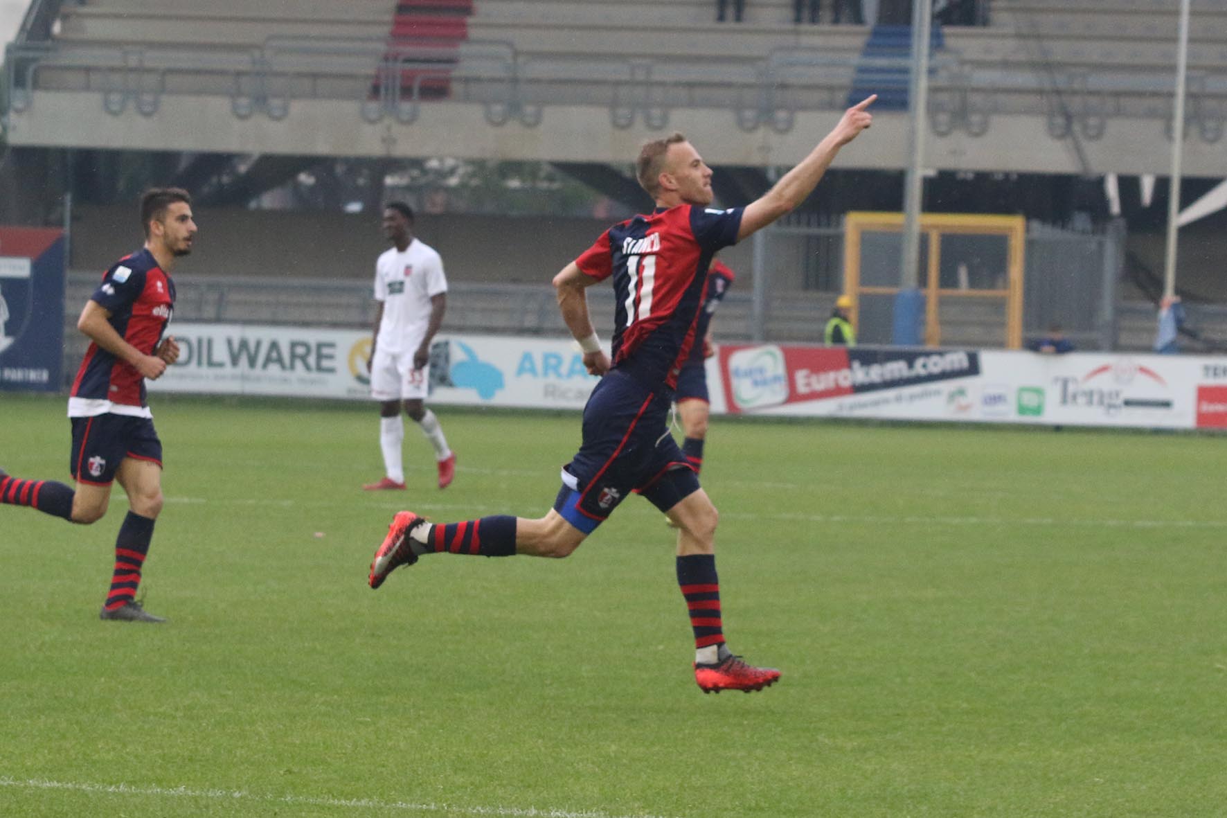 Samb: inizia con un pareggio (1-1) <br> la cura di mister Roselli: <br> col Monza non basta il gol di Stanco