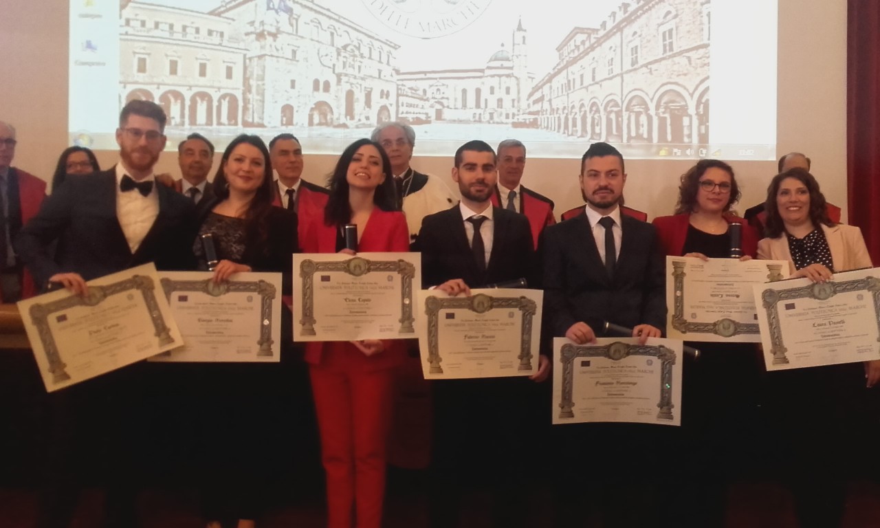 Sette nuovi laureati <br> in Scienze Infermieristiche, <br> cerimonia a Palazzo dei Capitani