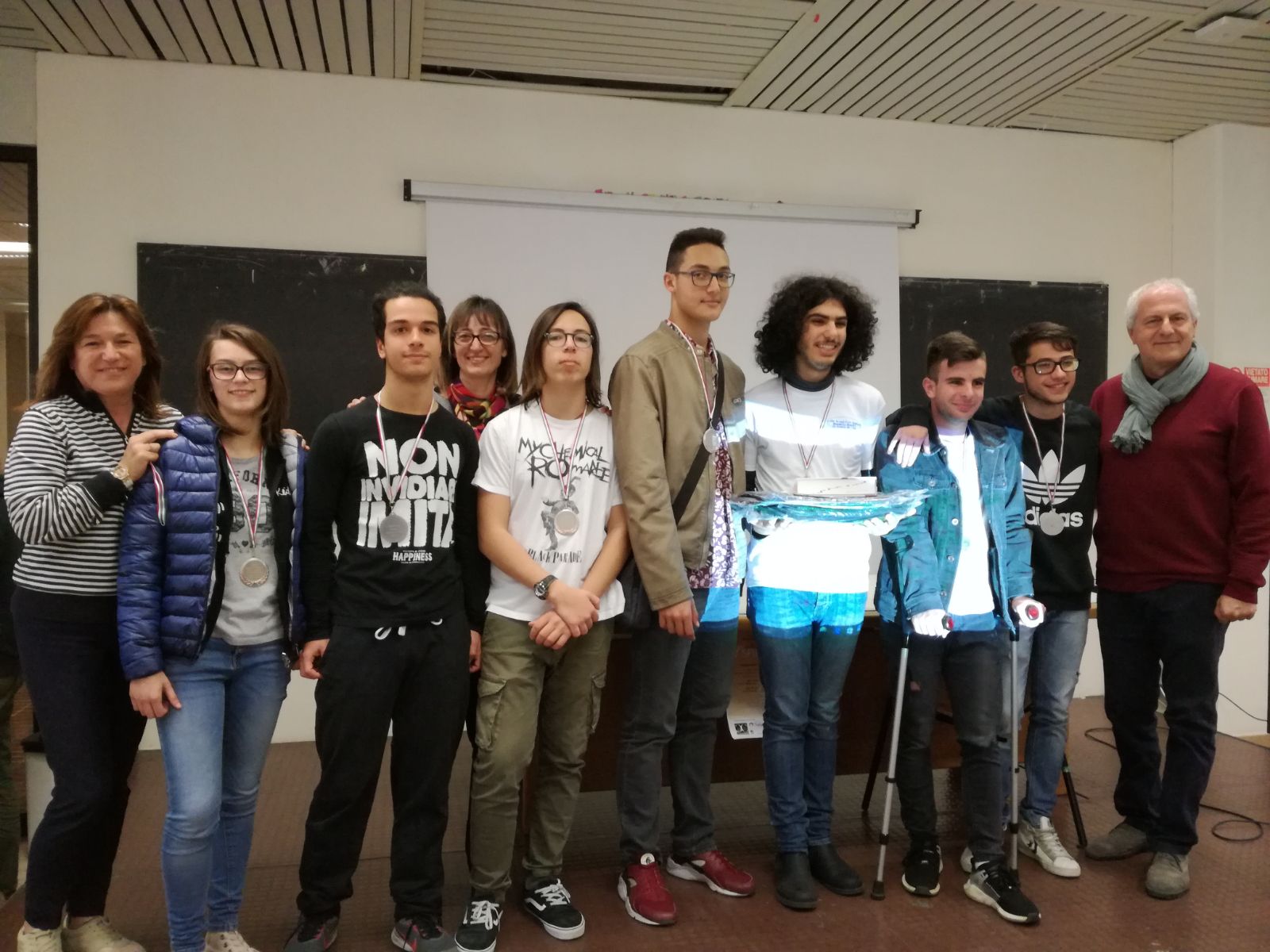 Il Liceo Rosetti sa fare i conti, <br> è bronzo a “MateMarchematica”